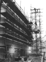 1964 stavba nové budovy Židovská ulice